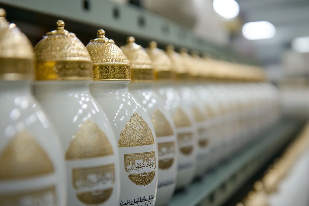 Eau de Zamzam authentique de La Mecque - Usine Zamzam à Makkah