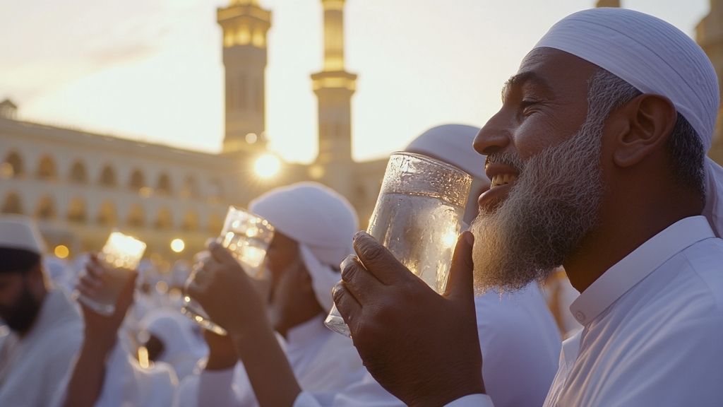 Rôle de l'eau de Zamzam dans les rituels du Hajj et de la Omra