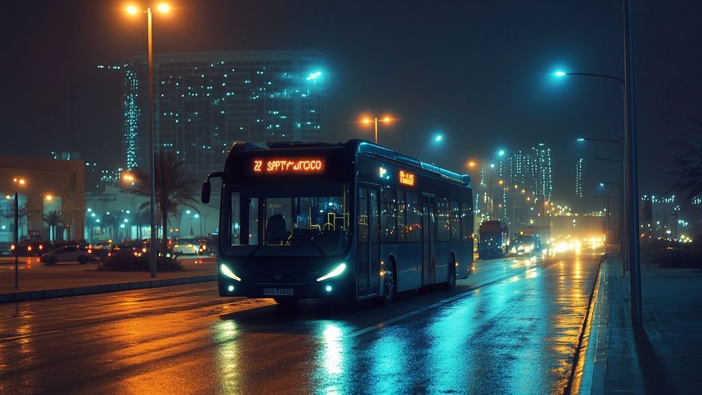 Services de bus SAPTCO à Riyad et principales destinations