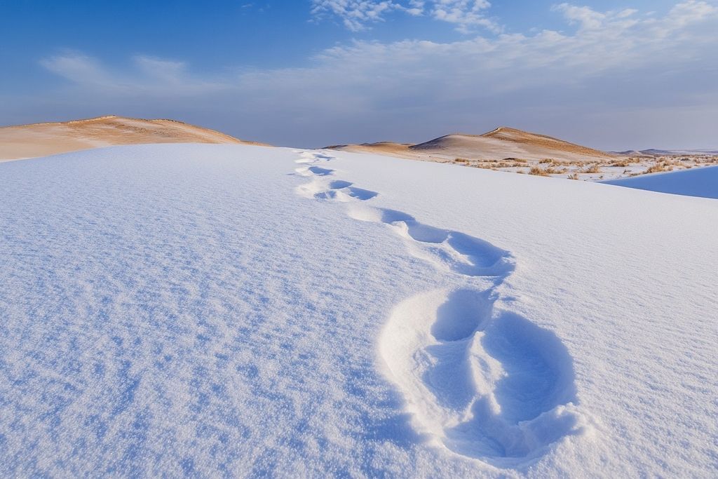Chutes de neige en Arabie Saoudite : préparez vos déplacements face aux conditions météorologiques inhabituelles