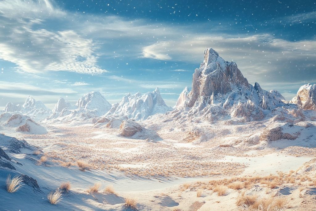 Neige en Arabie Saoudite : un phénomène rare et fascinant dans les montagnes hivernales