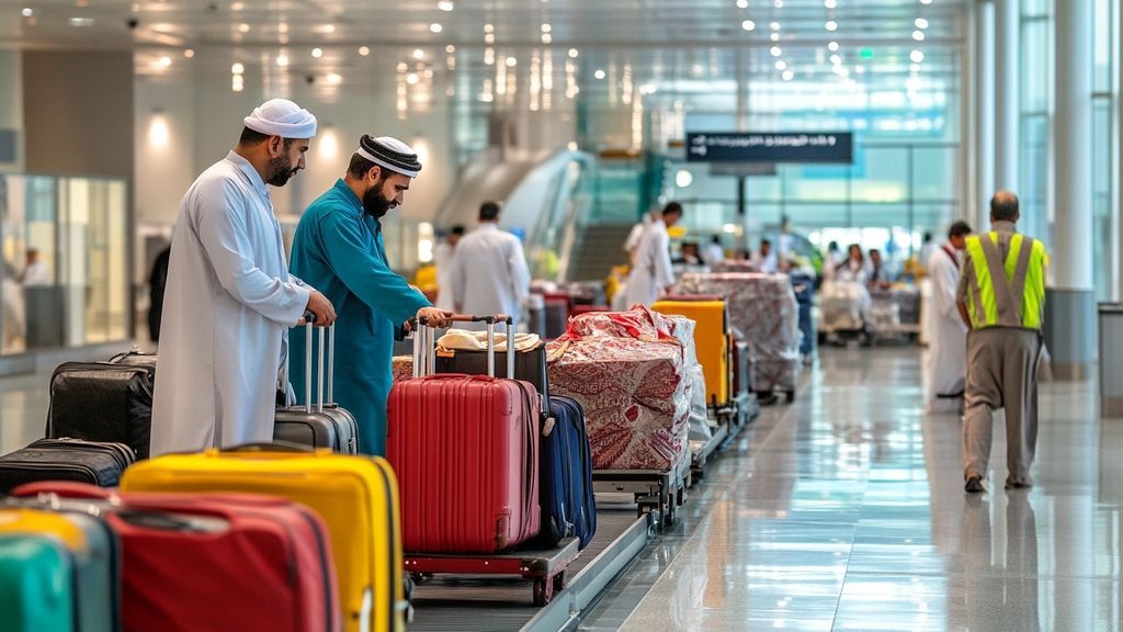 Services d'assistance bagages et assurances à l'aéroport de Dammam