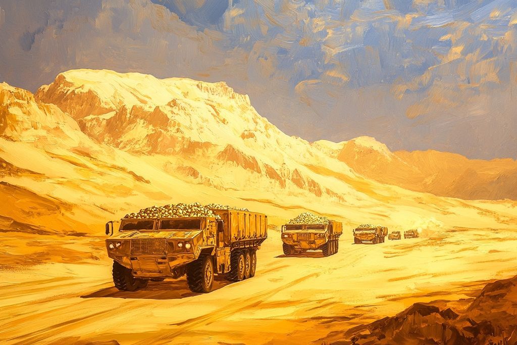 Transport d'or autorisé de l'Arabie Saoudite vers l'Inde